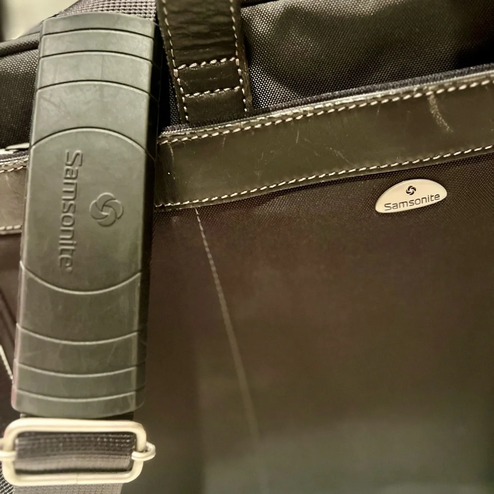 Samsonite Charcoal Gray Laptop Bag